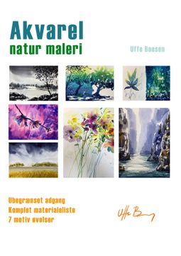 12 Akvarel-natur-maleri